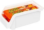 ReadySpace Medium Stackable Plastic Storage Bins - Image 6