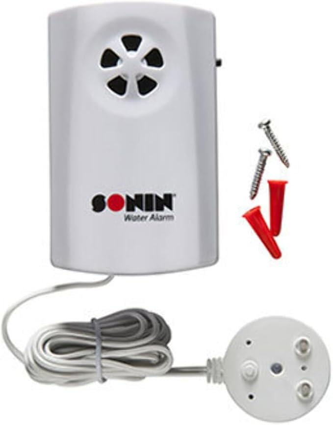 Sonin Water Alarm – 85 dB Leak Detector by Sonin