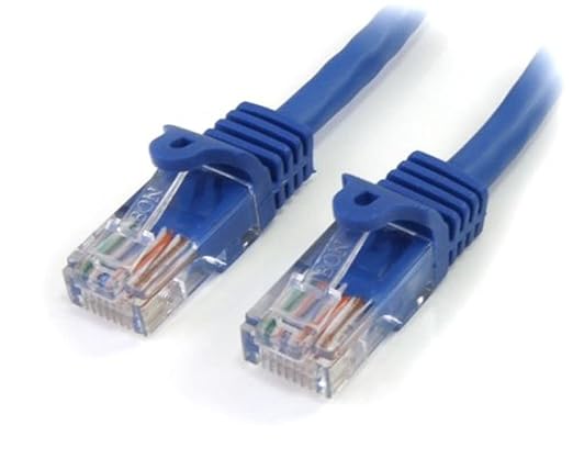 StarTech.com Blue Snagless RJ45 UTP Cat 5e Patch Cable by StarTech
