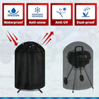 iCOVER Round Grill Cover, Waterproof Charcoal Kettle Grill Cover, UV Resistant - Image 5