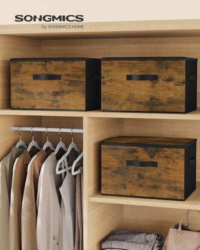 SONGMICS Set of 3 Storage Bins - Image 2