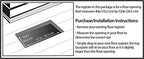 Decor Grates PL412-TA 4-Inch by 12-Inch Plastic Floor Register - Image 2