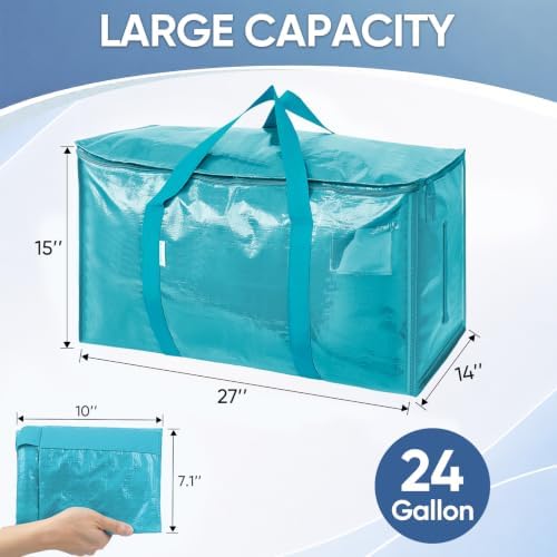 TICONN 4 Pack Extra Large Moving Bags Heavy Duty - Image 3