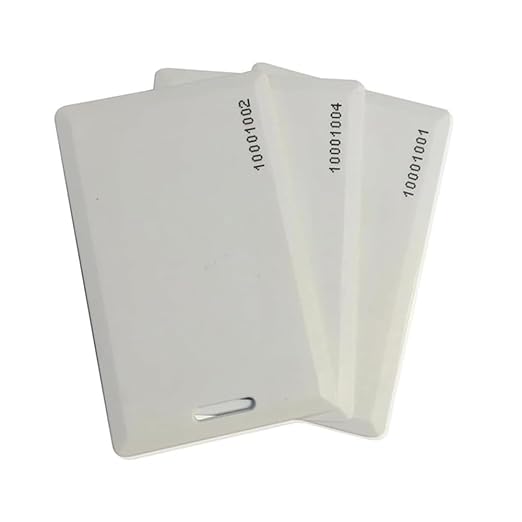 100 pcs 26 Bit Proximity Clamshell Weigand Prox Swipe Cards Compatable by Unknown