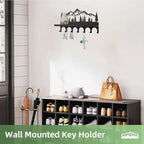 Wall Mounted Mountain Key & Mail Holder - Image 5