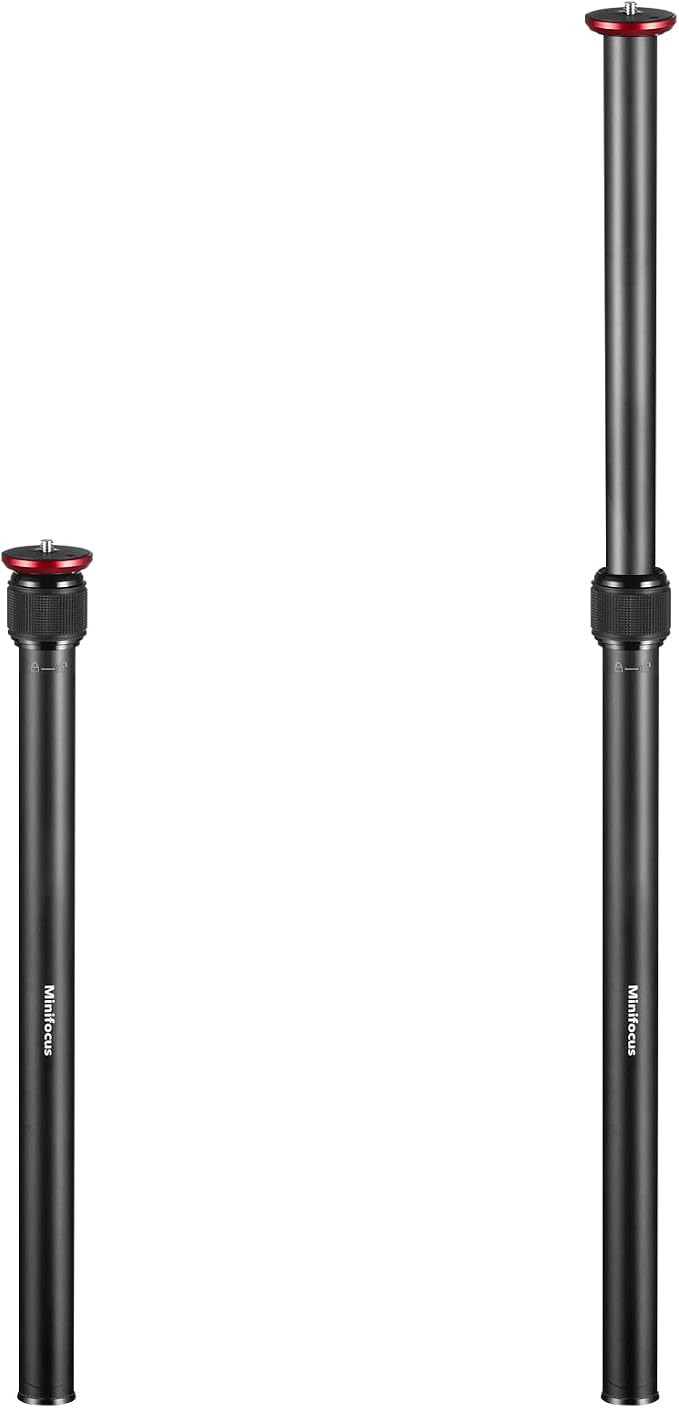 MINIFOCUS Tripod Extension, 2 Section Center Columns, 23.4" Alloy Aluminum by MINIFOCUS