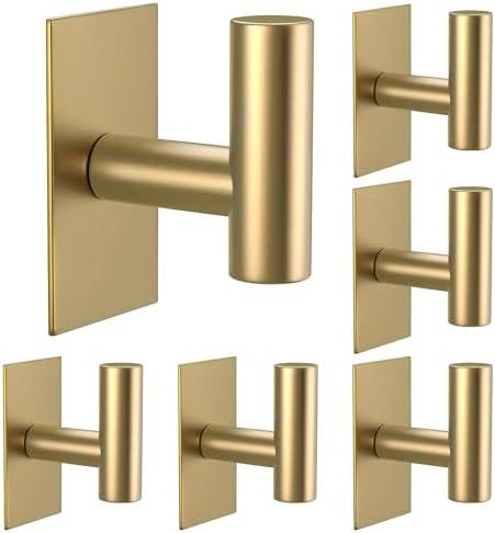 VAEHOLD Wall Towel Hooks, Heavy Duty Sticky Holder Waterproof Towel Hooks by VAEHOLD