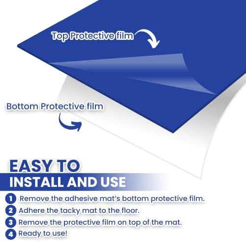 CALPALMY 150 Sheets 24" x 36" Adhesive Mats - Image 3