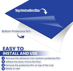 CALPALMY 150 Sheets 24" x 36" Adhesive Mats - Image 3
