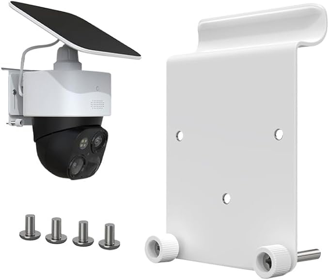 No-Drill Vinyl Siding Mount for Eufy SoloCam S340/E30/E42 & 4G LTE Cam S330 – by OWOKISO