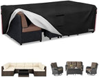Patio Furniture Covers Waterproof, 600D Heavy Duty Patio Cover by Osileyo