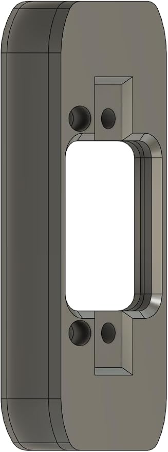 Angled Doorbell Wedge Mount Bracket compatible by Handmade