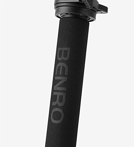Benro Aluminum Series 4 Monopod w/ 3-Leg Locking Base and S6 Video Head - Image 5