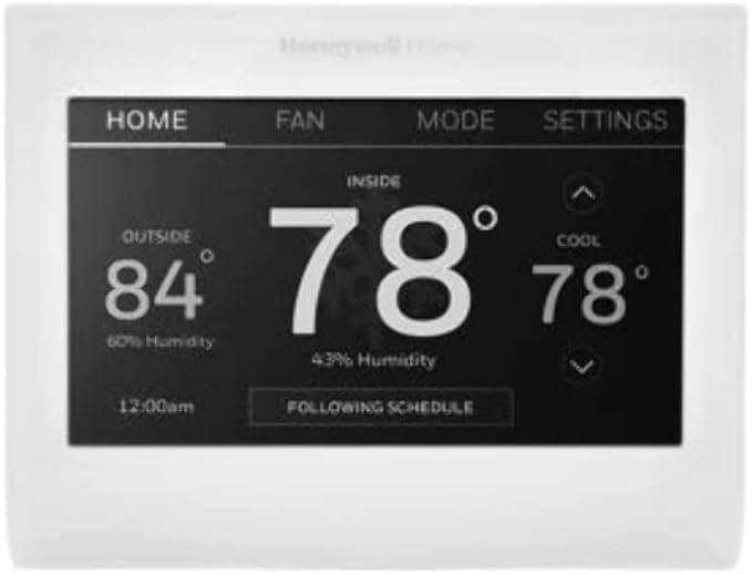 WiFi 9000 Color Touchscreen Thermostat - Image 4