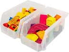 Akro-Mils ReadySpace Large Stackable Plastic Storage Bins - Image 7