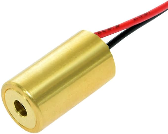 Industrial Red Dot Laser Module, Class 2, Less Than 1mW, by Quarton