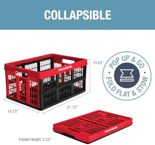 CleverMade Collapsible Utility Crate - Image 2