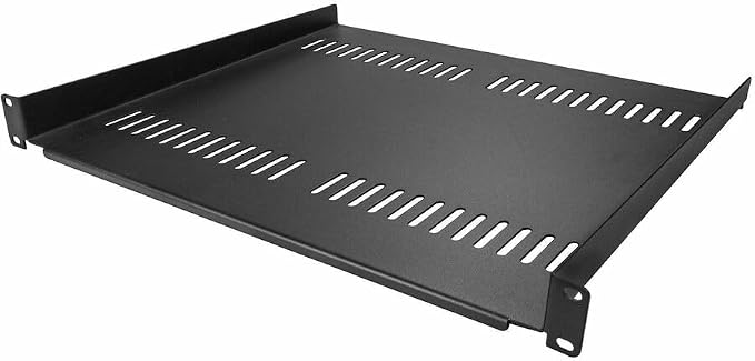StarTech.com 2-Pack 1U Server Rack Shelf, Vented Rack Mount Cantilever Shelf - Image 4