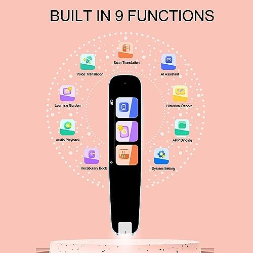 Smart Scanner Pen, Dictionary Text to Speech Language Translator Device - Image 6