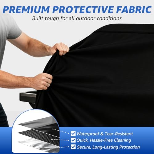 Perfect Grill Cover for Outdoor Grills Waterproof Rip-Proof Weather Resistant - Image 3