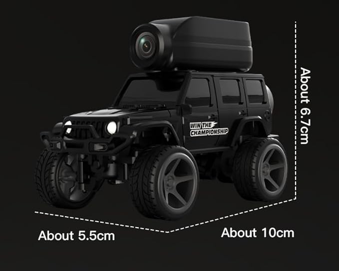 1:64 Mini FPV RC Car, Alloy Crafted Remote Control Truck - Image 6