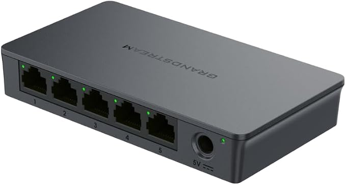 Grandstream GWN7700 | 5-Port Gigabit Ethernet Unmanaged Network Switch | Plug & - Image 2