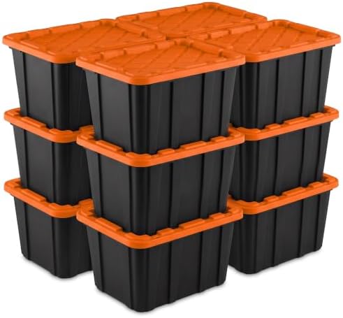 Sterilite 12 Pack 27 Gal Industrial Storage Tote by Sterilite