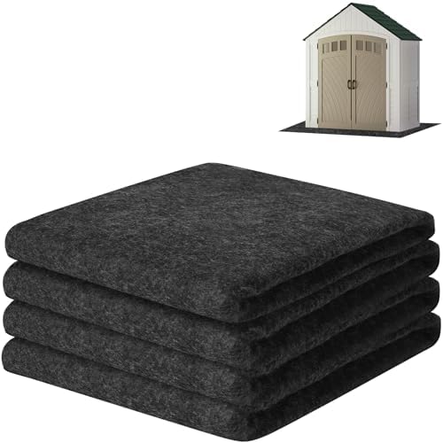 ToLanbbt Outdoor Storage Shed Floor Mat, 12 x 10 FT Waterproof Carport Mat by ToLanbbt