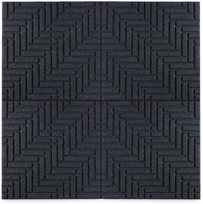 Playsafer Herringbone Rubber Interlocking Tiles | 16 X 16 | Easy Install - Image 2