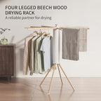 LEQ Clothes Drying Rack Foldable, Indoor Drying Rack Clothing - Image 3