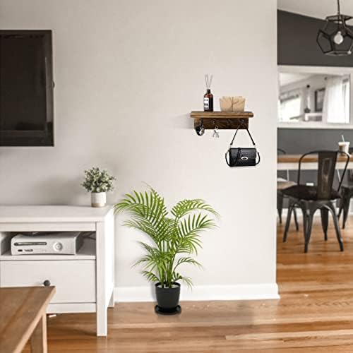 Key Holder Wall Mount, Farmhouse Wall Shelf - Image 5