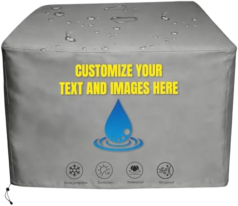 QYH Custom Size DusteCover – Waterproof Made-to-Measure Cover by Unknown