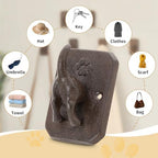 2 Pack Rustic Cast Iron Dog Leash Holder Wall Hook, Heavy Duty Wall Mount Hook - Image 6
