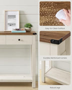 VASAGLE 47.2" Narrow Console Table - Image 6