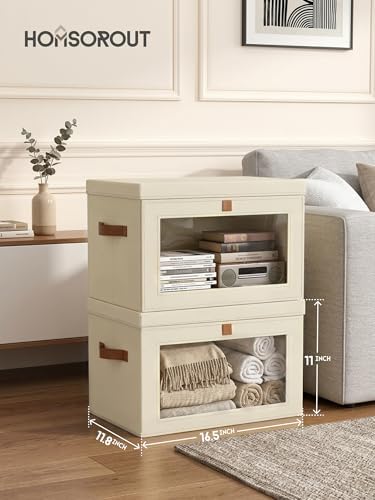 Homsorout Large Closet Storage Bins - Image 6