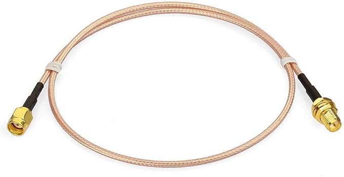 Bingfu WiFi Antenna Extension Cable RP-SMA Male to RP-SMA Female Bulkhead Mount - Image 3