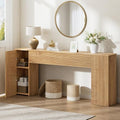 FABATO 70.8” Fluted Long Console Table by FABATO