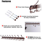 Dseap Coat Rack Wall Mount - Image 6