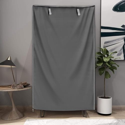 Wire Shelf Cover 36"x14"x54", Heavy Duty 600D Oxford Rack Cover - Image 2