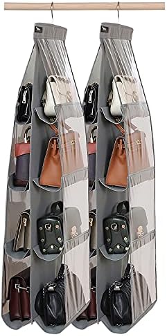 Purse Organizer for Closet, Heavy Duty Hanging Handbag Storage by Zebricolo