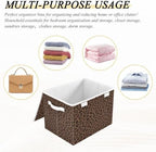 Bolaz Leopard Print Animal Pattern Storage Bins - Image 7