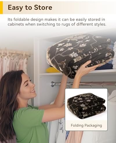 RELEANY Washable Area Rug - Image 5