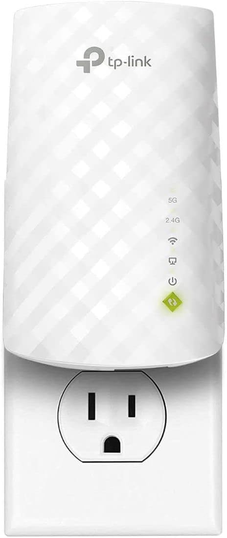 TP-Link WiFi Extender with Ethernet Port, Dual Band 5GHz/2.4GHz, Covers Up to by TP-Link