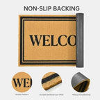 Front Door Mat Outside Non-Slip Welcome Doormat - Image 5