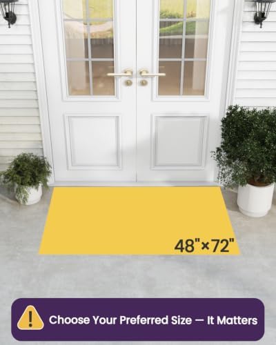 DEXI Front Door Mat Outside Entrance 4x6, Heavy Duty Non Slip - Image 4