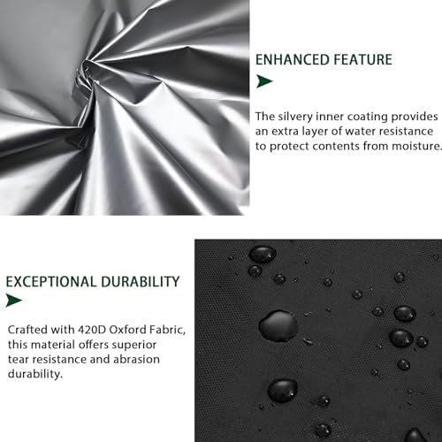 Industrial Fan Cover, 600D Oxford Heavy Duty Outdoor Fan Cover, Waterproof & - Image 4