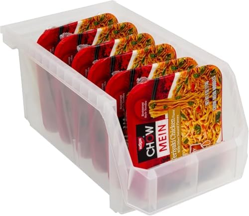 Akro-Mils ReadySpace Large Stackable Plastic Storage Bins - Image 6
