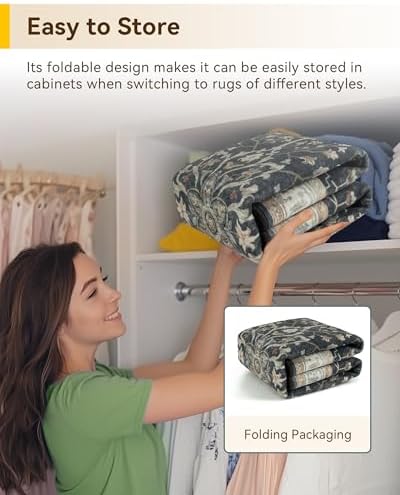 RELEANY Washable Area Rug - Image 5
