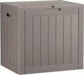 Outdoor Storage Box Waterproof, 35 Gallon Deck Box by WTFGO