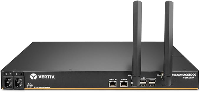 Vertiv Avocent ACS8000 Serial Console, 16 Port Console Server, Dual AC Power - Image 3